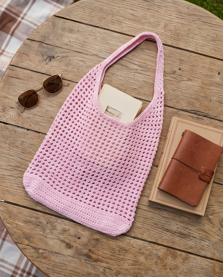 Blush Beach Bag