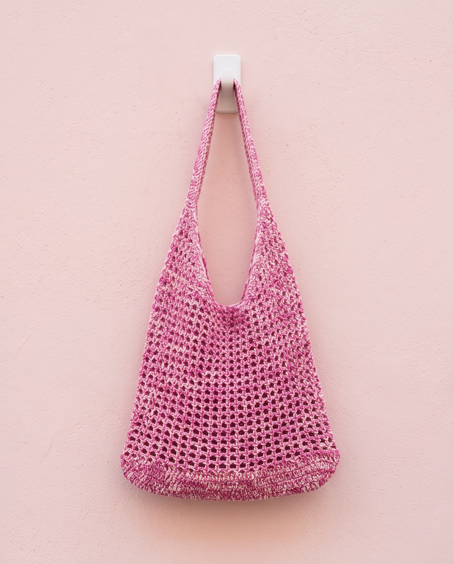 Fuchsia Bloom Beach Bag
