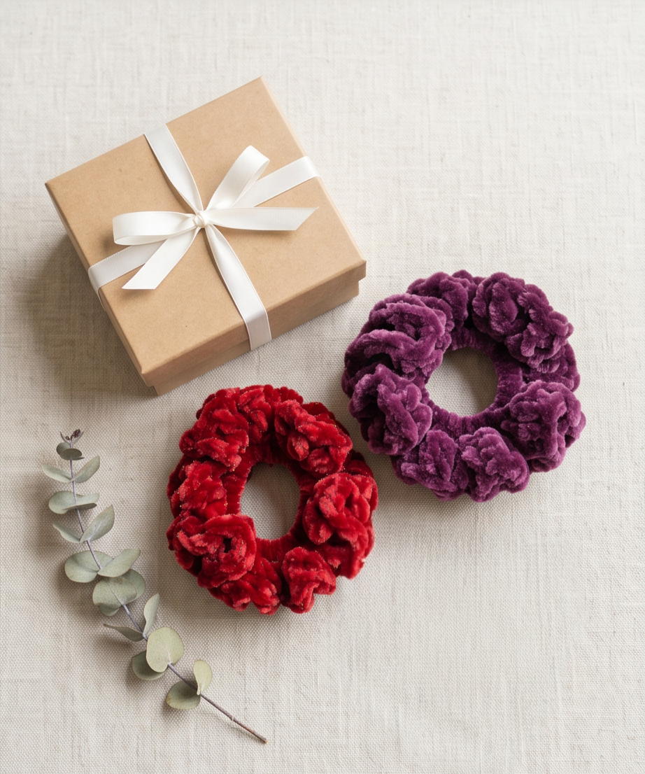 Wine Scrunchie set