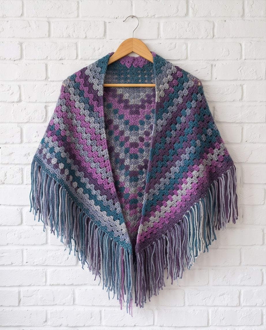 Heather Harmony Shawl