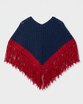 Navy Kids Poncho