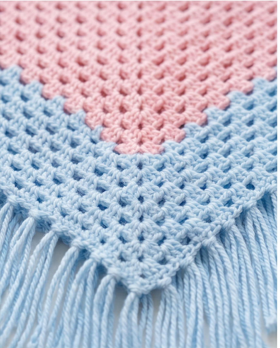 Rose Sky Kids Poncho