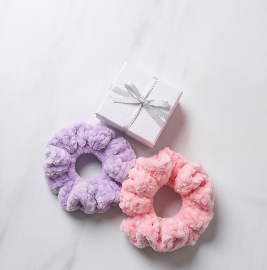 Pastel Scrunchie Set